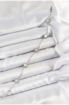 316L Çelik Beyaz Sedef Yonca Model Gümüş Renk Kadın Bileklik 316L Çelik Beyaz Sedef Yonca Model Gümüş Renk Kadın Bileklik