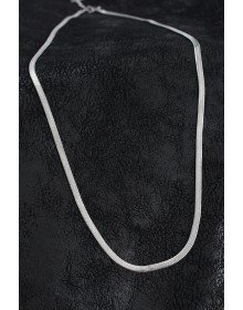 316L Çelik Klasik İtalyan Zincir Model Gümüş Renk Erkek Kolye