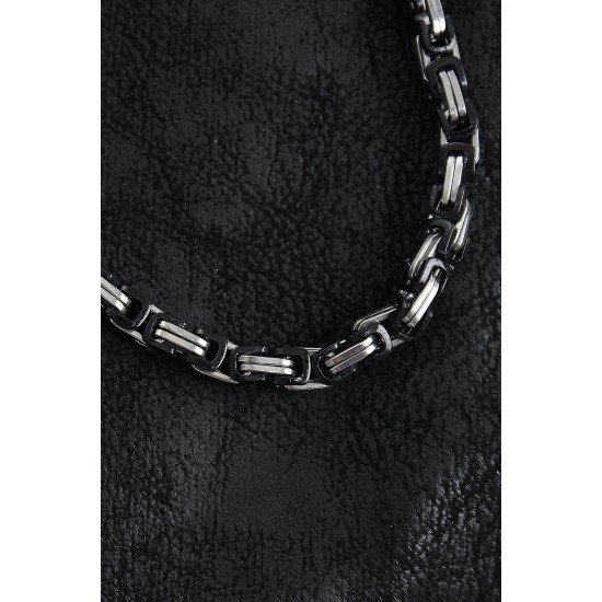 316L Çelik Kral Zincir Model Gümüş Renk Erkek Kolye 316L Çelik Kral Zincir Model Gümüş Renk Erkek Kolye