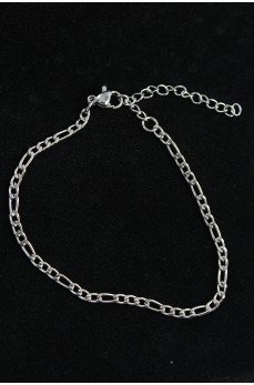 316L Çelik Figaro Model Gümüş Renk Erkek Bileklik 316L Çelik Figaro Model Gümüş Renk Erkek Bileklik