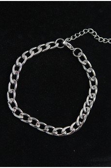 316L Çelik Kalın Klasik Model Gümüş Renk Erkek Bileklik 316L Çelik Kalın Klasik Model Gümüş Renk Erkek Bileklik