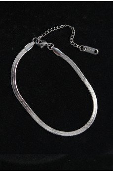 316L Çelik İtalyan Model Gümüş Renk Erkek Bileklik 316L Çelik İtalyan Model Gümüş Renk Erkek Bileklik