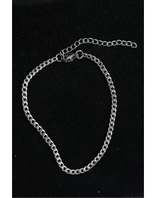 316L Çelik İnce Klasik Model Gümüş Renk Erkek Bileklik