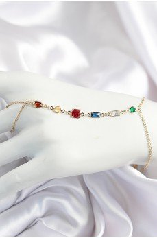 Pirinç Renkli Zirkon Taşlı Y Model Gold Renk Kadın Şahmeran Pirinç Renkli Zirkon Taşlı Y Model Gold Renk Kadın Şahmeran