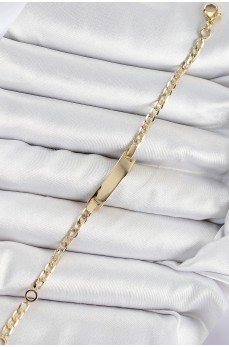 Pirinç Dikdörtgen Model Gold Renk Xuping Bebek Künyesi Pirinç Dikdörtgen Model Gold Renk Xuping Bebek Künyesi