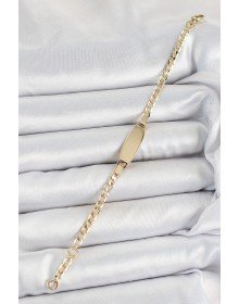 Pirinç Oval Model Gold Renk Xuping Bebek Künyesi