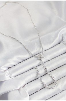 Pirinç Zirkon Taşlı Kutup Yıldızı Model Gold Renk Y Kolye