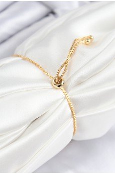 Pirinç Zirkon Taşlı Sonsuzluk Model Gold Renk Asansörlü Kadın Bileklik