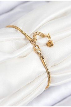 316L Çelik Zirkon Taşlı Göz Charm Model Gold Renk Kadın Bileklik 316L Çelik Zirkon Taşlı Göz Charm Model Gold Renk Kadın Bileklik