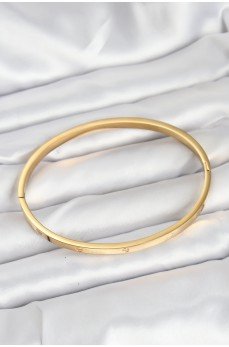 316L Çelik Gold Renk 65 mm İnce Kadın Kelepçe Bileklik 316L Çelik Gold Renk 65 mm İnce Kadın Kelepçe Bileklik