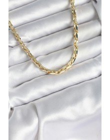 Pirinç Gold Renk 60 cm Zincir Kadın Kolye