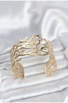 Pirinç Gold Renk Vintage Model Kadın Bileklik