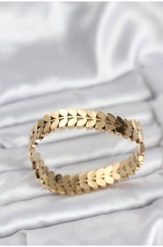 316L Çelik Başak Model Kadın Kelepçe Bileklik 316L Çelik Başak Model Kadın Kelepçe Bileklik