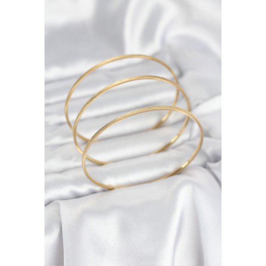 316L Çelik Gold Renk Simli Model Ajda 65 mm Kadın Bileklik 316L Çelik Gold Renk Simli Model Ajda 65 mm Kadın Bileklik