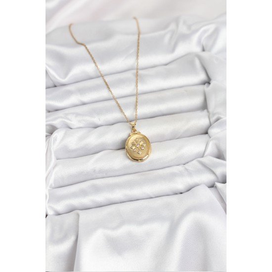 316L Çelik Zincir Gold Renk Kapaklı Açılabilir Model Kadın Kolye 316L Çelik Zincir Gold Renk Kapaklı Açılabilir Model Kadın Kolye