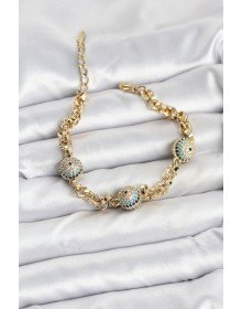 Xuping VIP Nazarlı Gold Renk Bileklik