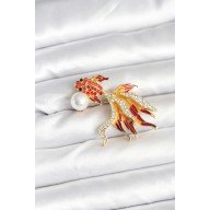 Japon Balığı Model Broş