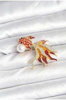 Japon Balığı Model Broş Japon Balığı Model Broş