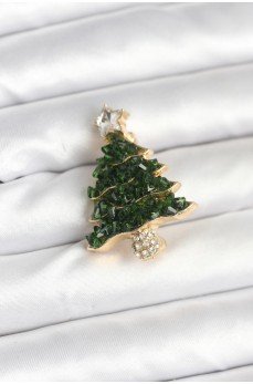 Çam Ağacı Model Yılbaşı Temalı Broş Çam Ağacı Model Yılbaşı Temalı Broş