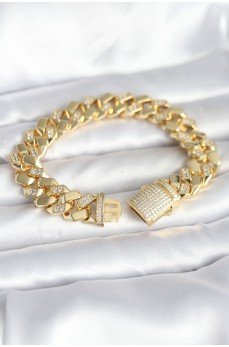 Pirinç Gold Renk VIP Exclusive Seri Gurmet Model Kadın Bileklik