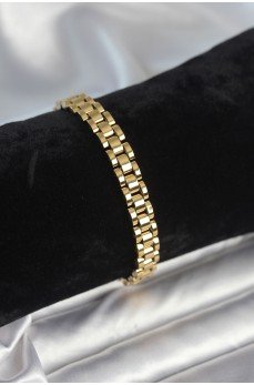 316L Çelik Gold Renk 7 mm Kalınlık Erkek Bileklik 316L Çelik Gold Renk 7 mm Kalınlık Erkek Bileklik
