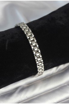 316L Çelik Gümüş Renk 7 mm Kalınlık Erkek Bileklik 316L Çelik Gümüş Renk 7 mm Kalınlık Erkek Bileklik