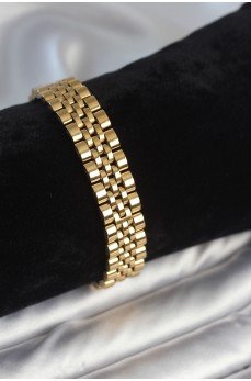 316L Çelik 12 mm Kalınlıkta Gold Renkli Erkek Bileklik 316L Çelik 12 mm Kalınlıkta Gold Renkli Erkek Bileklik