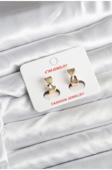 14K Gold Renk Kaplama CM Kadın Küpe