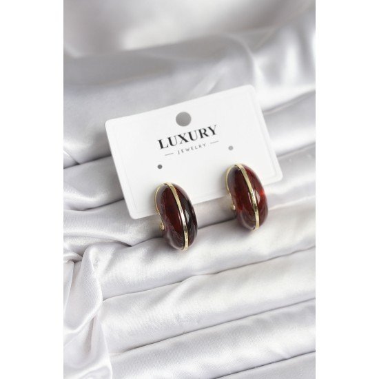 Pirinç Vintage Kadın Küpe