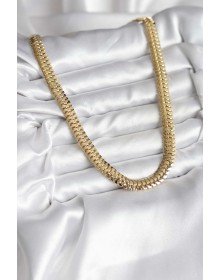 14K Gold Renk Kaplama Zincir Modelli CM Kadın Kolye