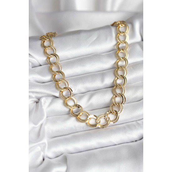 14K Gold Renk Kaplama Samanyolu Model CM Kadın Kolye 14K Gold Renk Kaplama Samanyolu Model CM Kadın Kolye