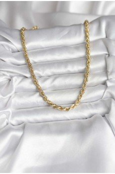 14K Gold Renk Kaplama Burgu Model CM Kadın Kolye 14K Gold Renk Kaplama Burgu Model CM Kadın Kolye