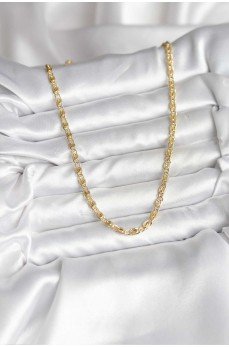 14K Gold Renk Kaplama Zincir Model CM Kadın Kolye 14K Gold Renk Kaplama Zincir Model CM Kadın Kolye