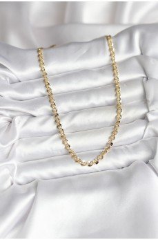 14K Gold Renk Kaplama Zincir Model CM Kadın Kolye 14K Gold Renk Kaplama Zincir Model CM Kadın Kolye