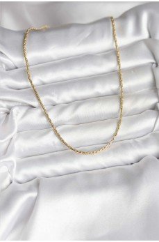 14K Gold Renk Kaplama İnce Zincir Model CM Kadın Kolye 14K Gold Renk Kaplama İnce Zincir Model CM Kadın Kolye