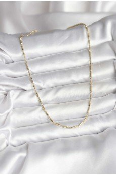 14K Gold Renk Kaplama Zincir Model CM Kadın Kolye 14K Gold Renk Kaplama Zincir Model CM Kadın Kolye