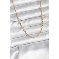 14K Gold Renk Kaplama Burgu Model CM Kadın Kolye