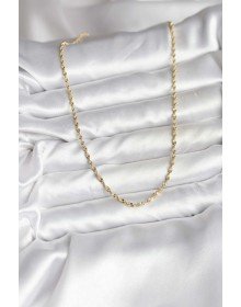 14K Gold Renk Kaplama Burgu Model CM Kadın Kolye