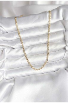 14K Gold Renk Kaplama Ezme Plaka Model CM Kadın Kolye 14K Gold Renk Kaplama Ezme Plaka Model CM Kadın Kolye