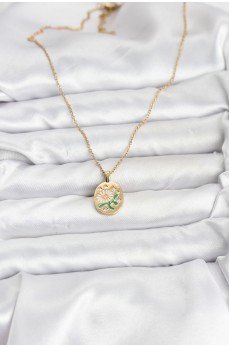 316L Çelik Zincir Papatya Figürlü Kadın Kolye 316L Çelik Zincir Papatya Figürlü Kadın Kolye