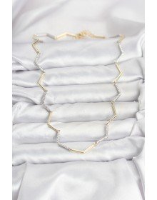 VIP Seri Zikzak Model Kadın Kolye