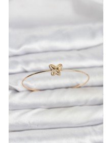 Kelebek Model Gold Renk Bileklik
