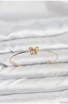 Kelebek Model Gold Renk Bileklik
