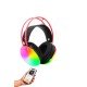 Kablosuz Bluetooth Kulaklık RGB Işıklı Kulak Üstü 5.3 Bluetooth Bağlantılı