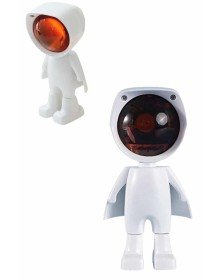 180 Derece Dönebilen Astronot Masa ve Gece Lambası Projektör