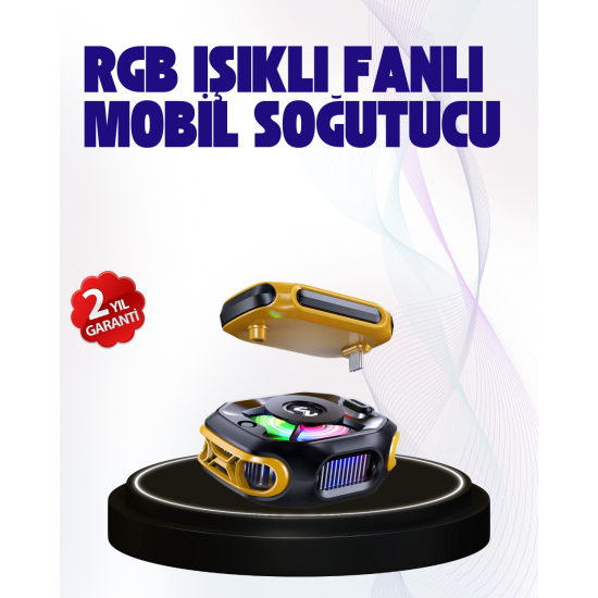 2000mAh Bataryalı Kablosuz Taşınabilir Cihaz Soğutucu