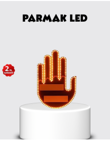 El Hareketiyle Kontrol Edilen 176 LED Amber Güvenlik Lambası