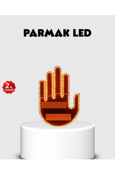 El Hareketiyle Kontrol Edilen 176 LED Amber Güvenlik Lambası