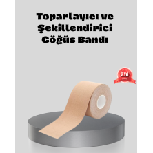 Suya Dayanıklı Görünmez Göğüs Bandı – Pamuklu ve Esnek Destek Bandı