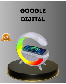 Bluetooth 5.0 Hoparlör – Kablosuz Şarj, RGB Gece Lambası ve FM Radyo